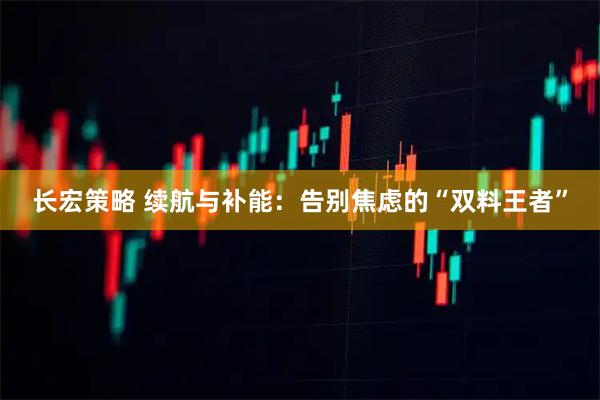 长宏策略 续航与补能：告别焦虑的“双料王者”